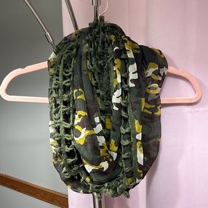 Camo infinity scarf